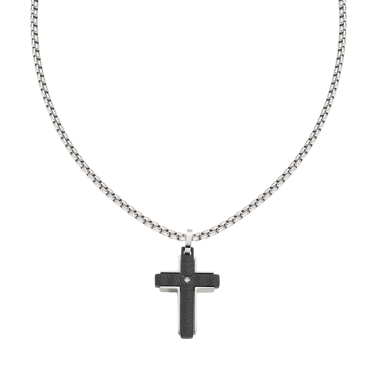 Collana Amen uomo acciaio ACCL107