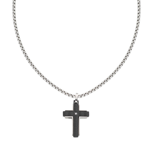 Collana Amen uomo acciaio ACCL107- Eldorado Jewels