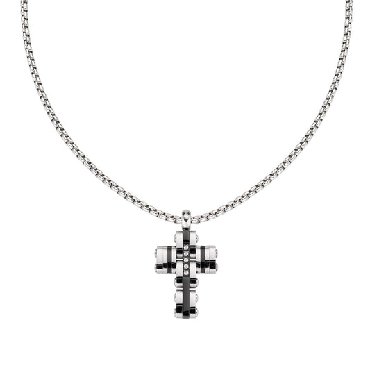 Collana Amen uomo acciaio ACCL245- Eldorado Jewels