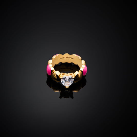 ANELLO CHIARA FERRAGNI CUORICINO NEON J19AWD09010