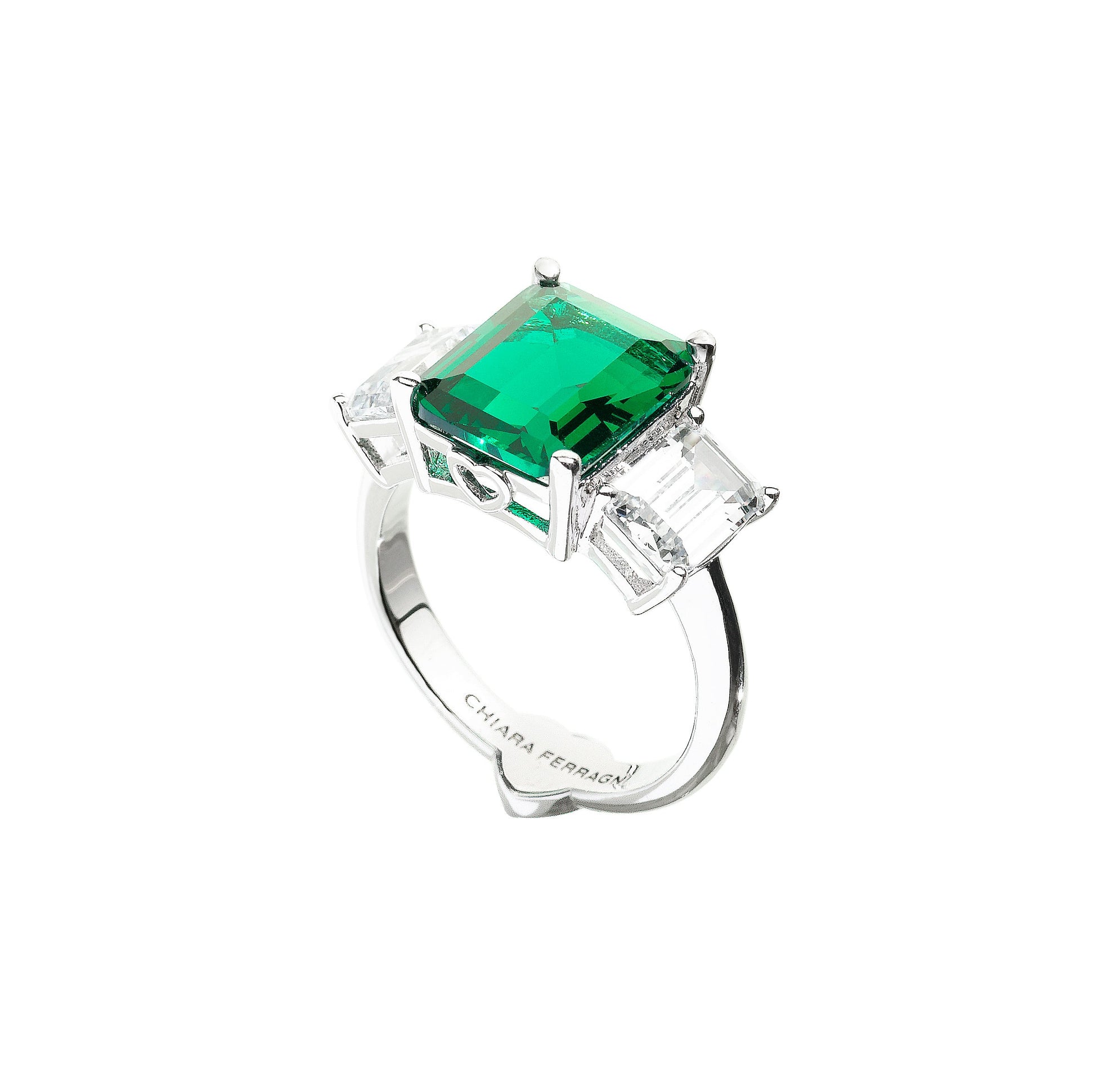 ANELLO DONNA CHIARA FERRAGNI EMERALD J19AWJ05010