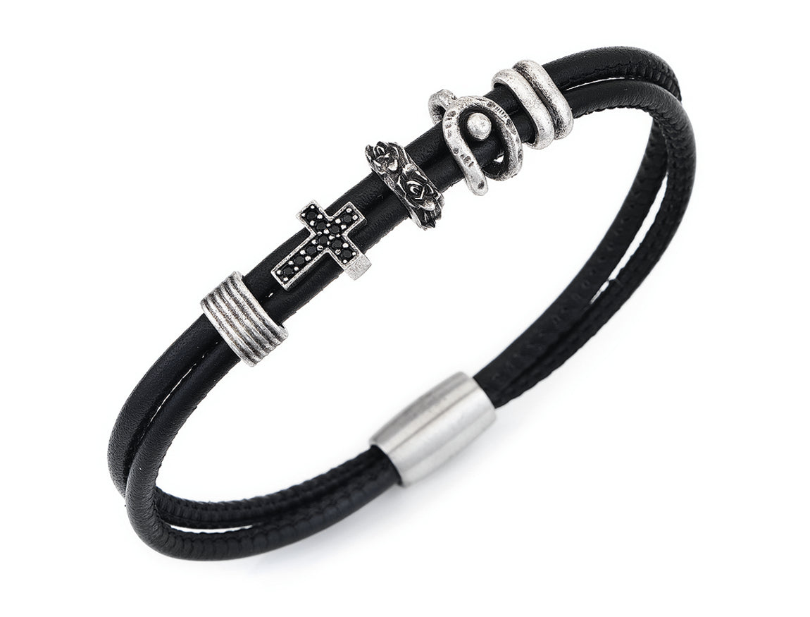 Bracciale Amen uomo rock BR102-L