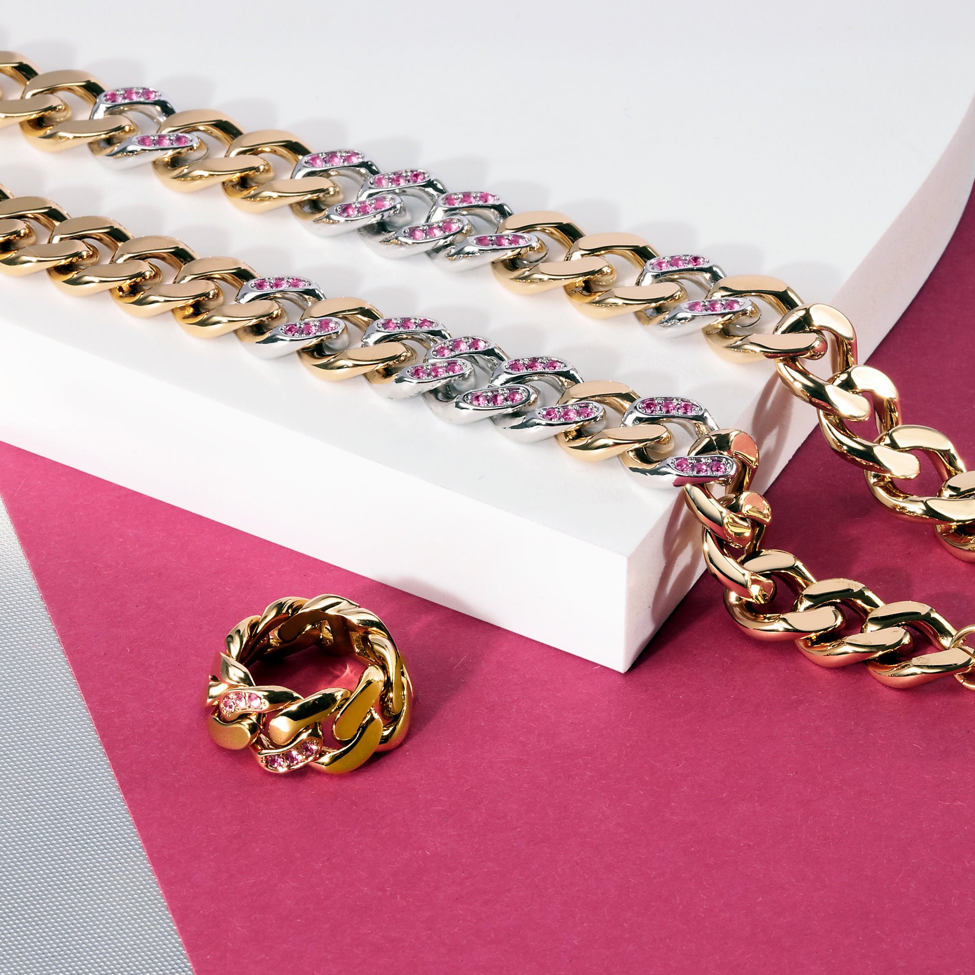 BRACCIALE CHIARA FERRAGNI BOSSY CHAIN J19AUW51