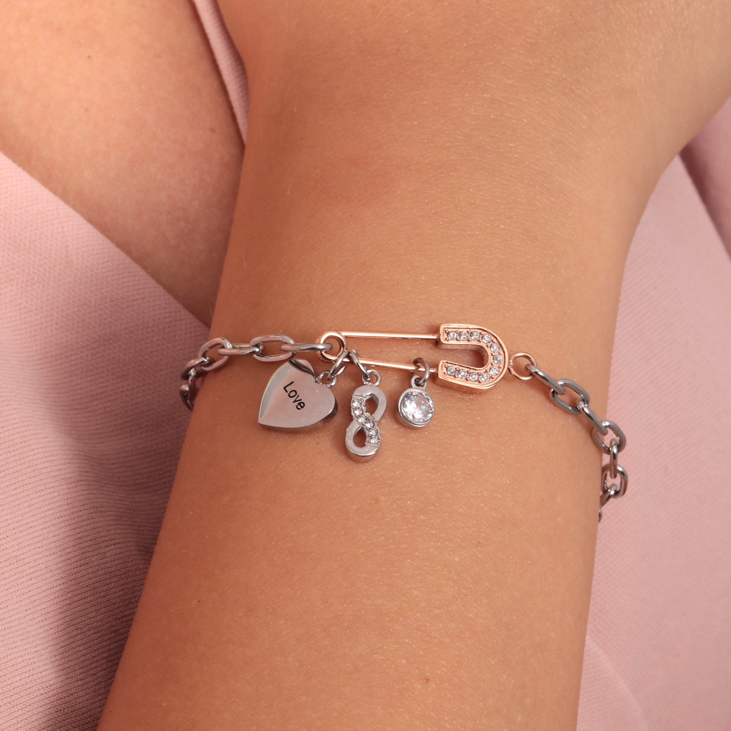 BRACCIALE LA PETITE STORY LOVE LPS05ASD14