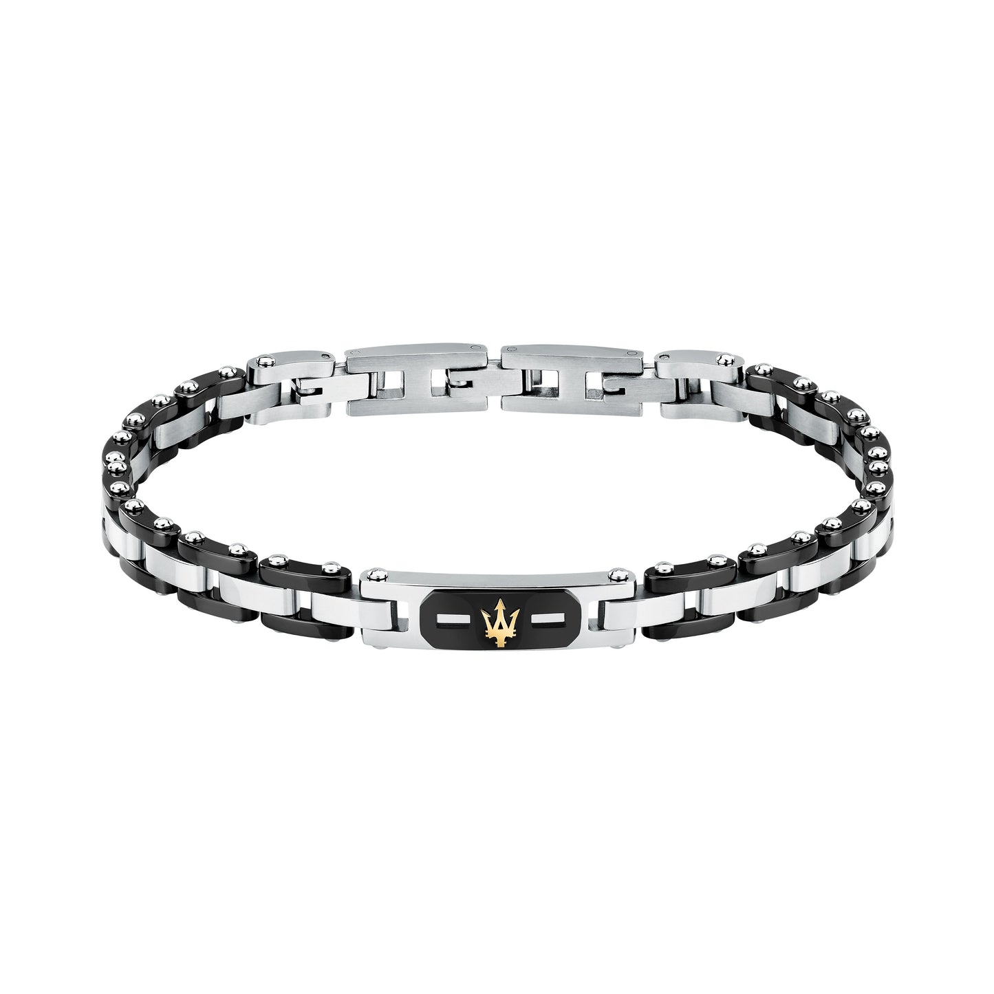 BRACCIALE UOMO MASERATI CERAMIC GOLD JM424AXU05