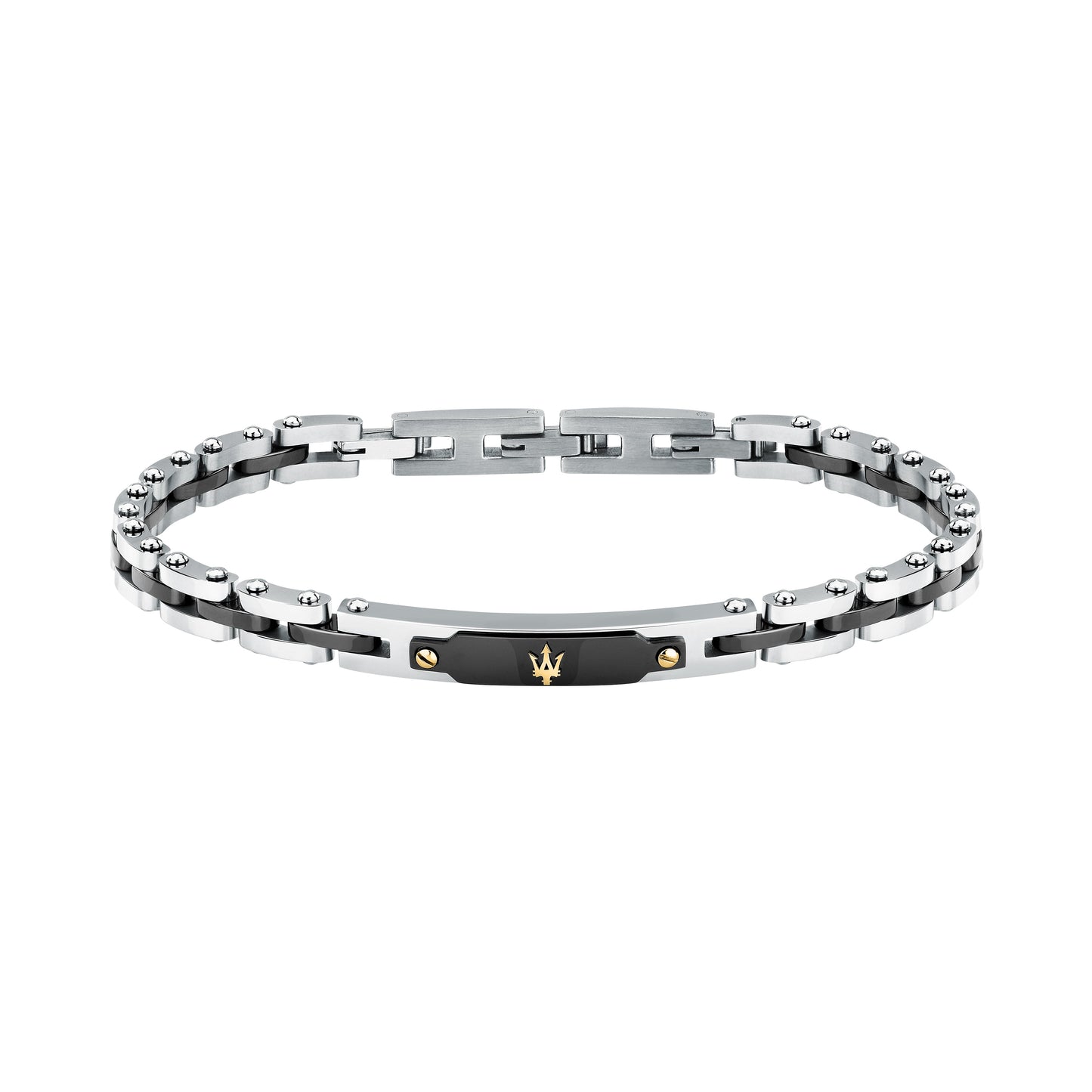 BRACCIALE UOMO MASERATI CERAMIC GOLD JM424AXU06