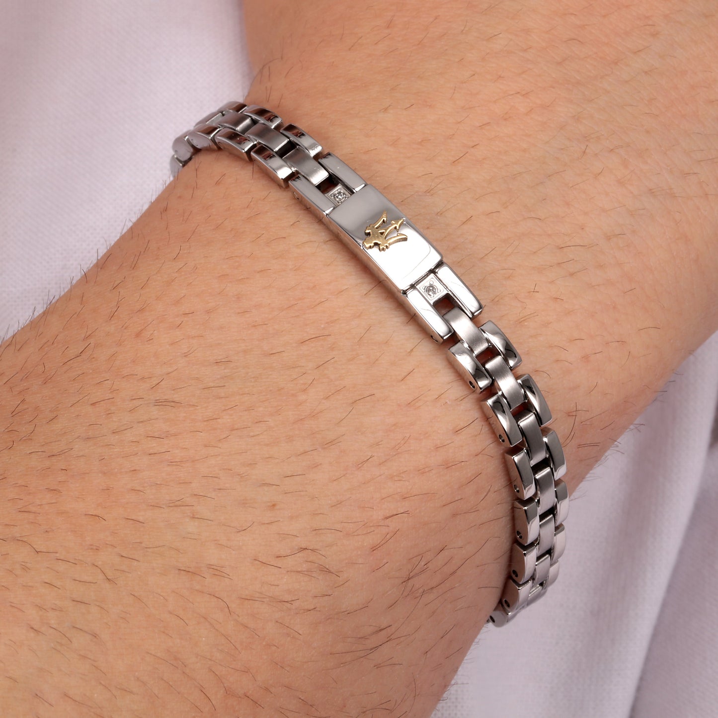 BRACCIALE UOMO MASERATI DIAMONDS JM221ATY04