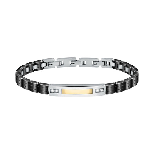 BRACCIALE UOMO MORELLATO GOLD SATM11