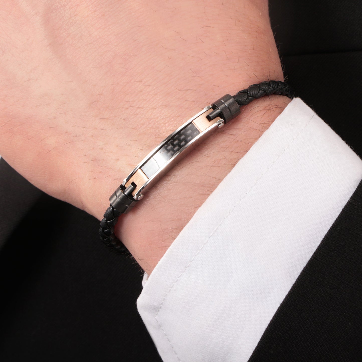 BRACCIALE UOMO MORELLATO MOODY SQH22