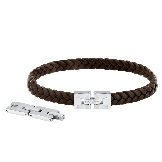 BRACCIALE UOMO TRUSSARDI T-LEATHER TJAXV19