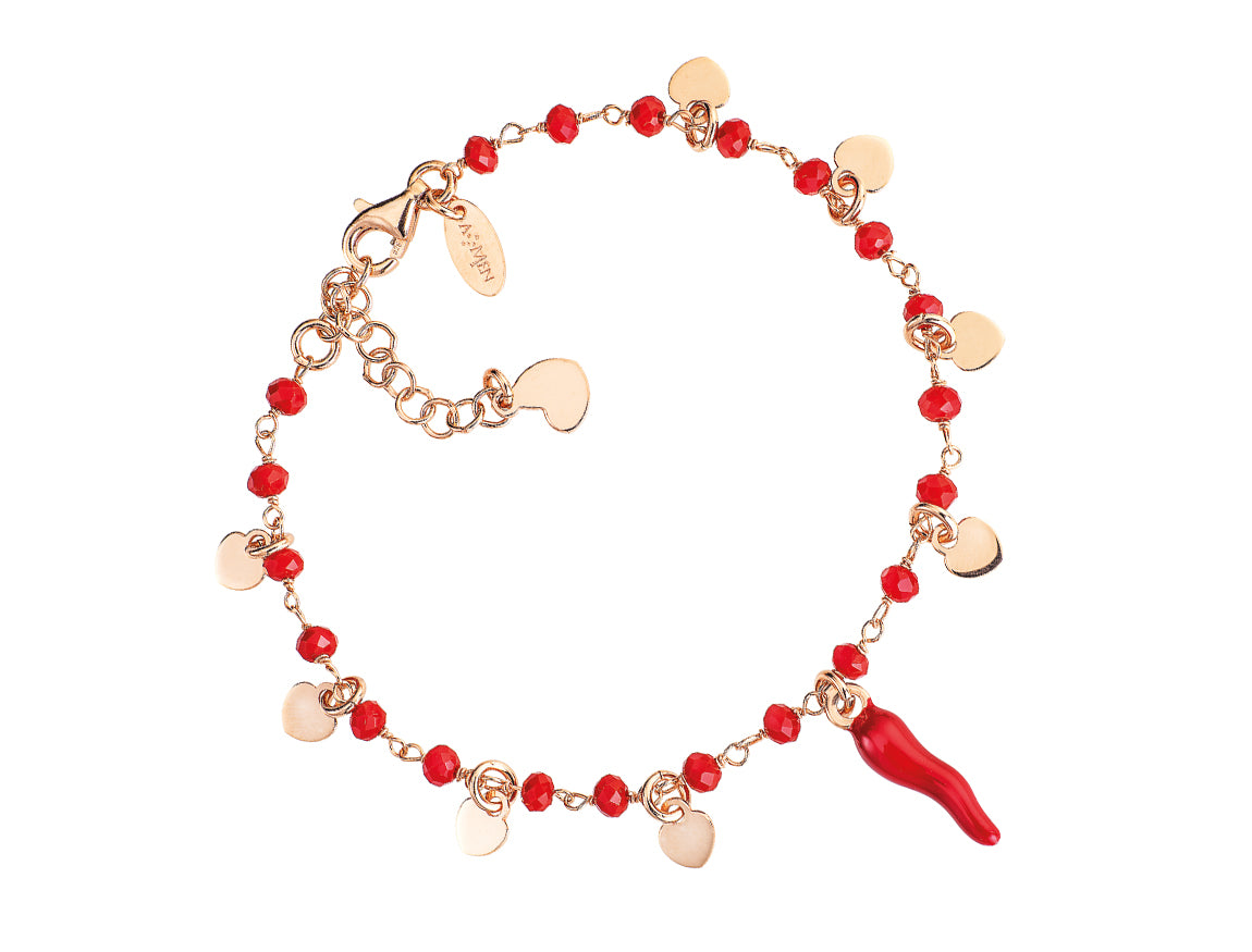 Bracciale Amen donna cornetti BRCSHRR1- Eldorado Jewels