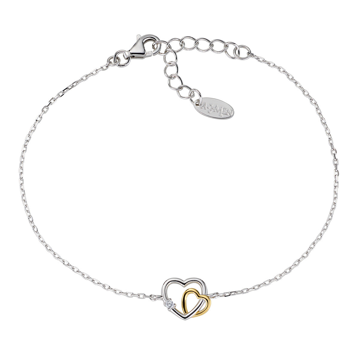 Bracciale Amen donna amore BRHBHGBZ- Eldorado Jewels