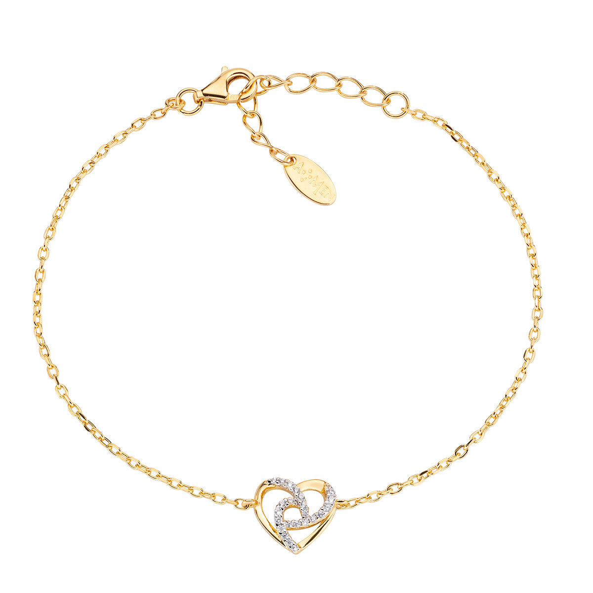 Bracciale Amen donna amore BRHHGBZ- Eldorado Jewels