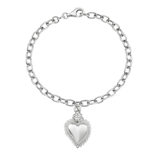 Bracciale Amen donna sacro cuore BRSCB3