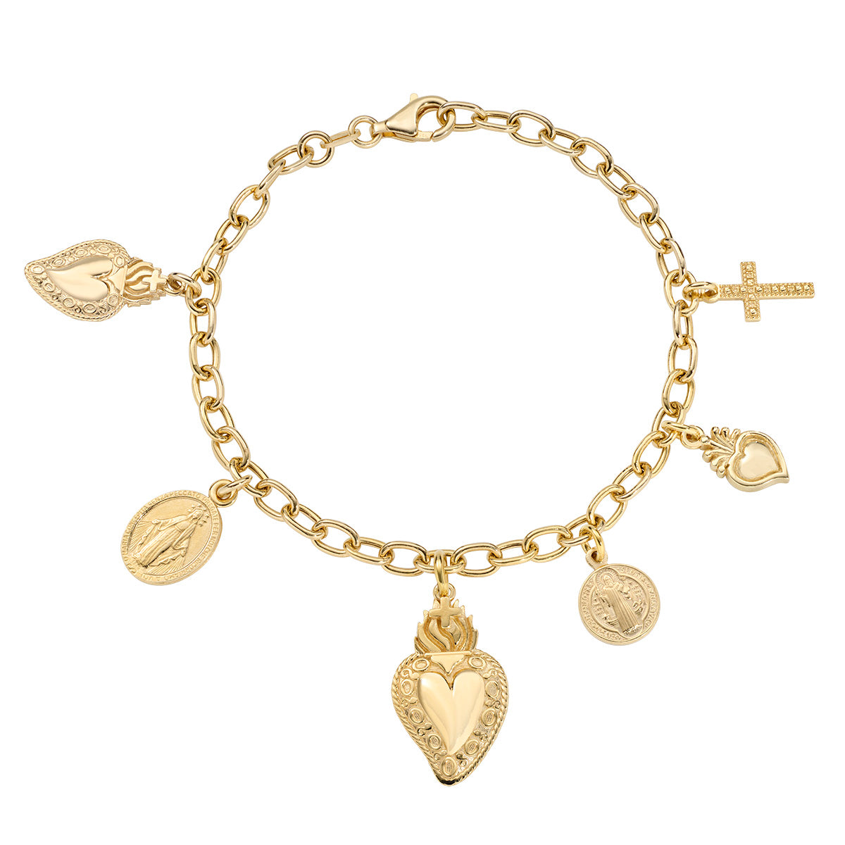 BRSCMG women's Amen sacred heart bracelet