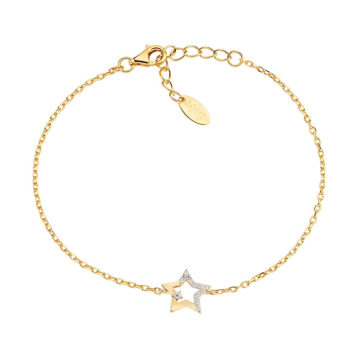 Bracciale Amen donna stelle BRSTSTGBZ