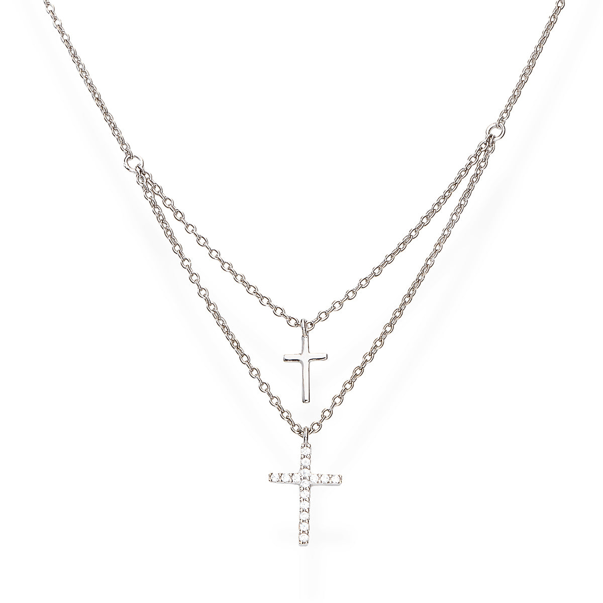 Collana Amen donna croci CL2CROSSBBZ