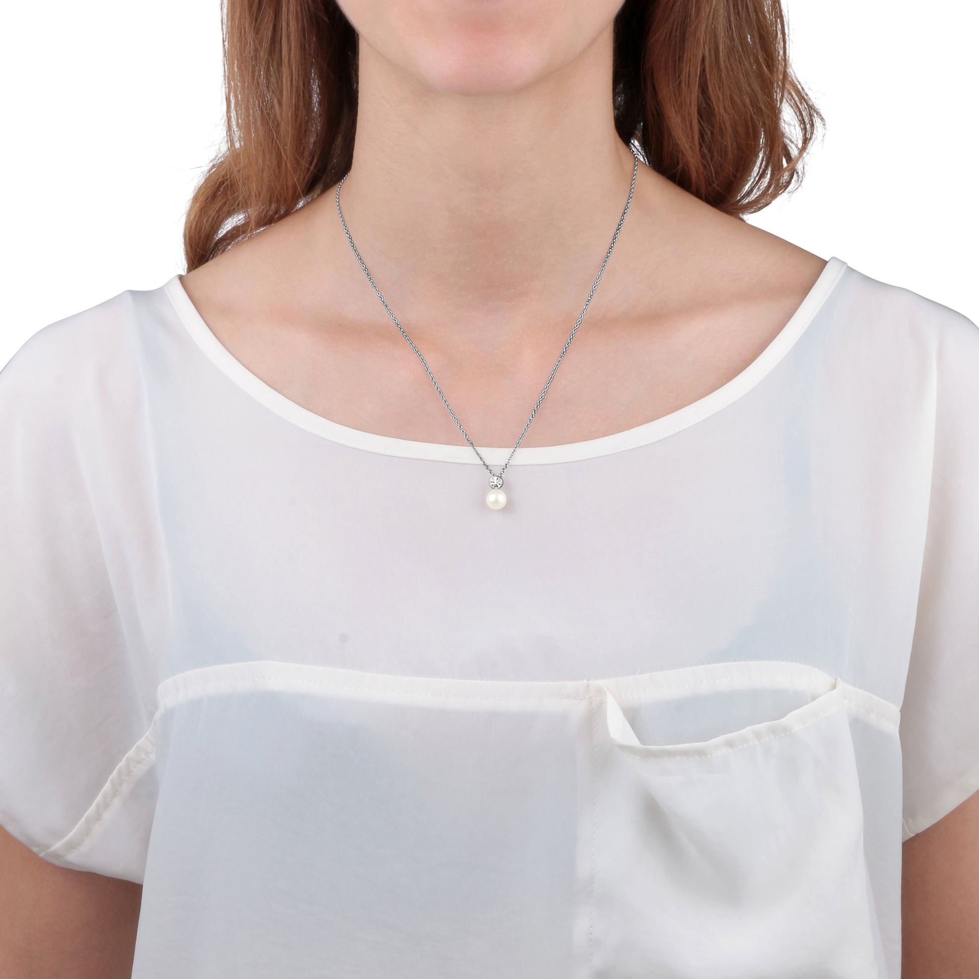 COLLANA DONNA MORELLATO PERLA SANH02