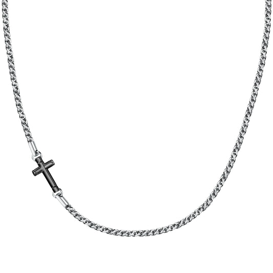 COLLANA UOMO MORELLATO CROSS SKR61