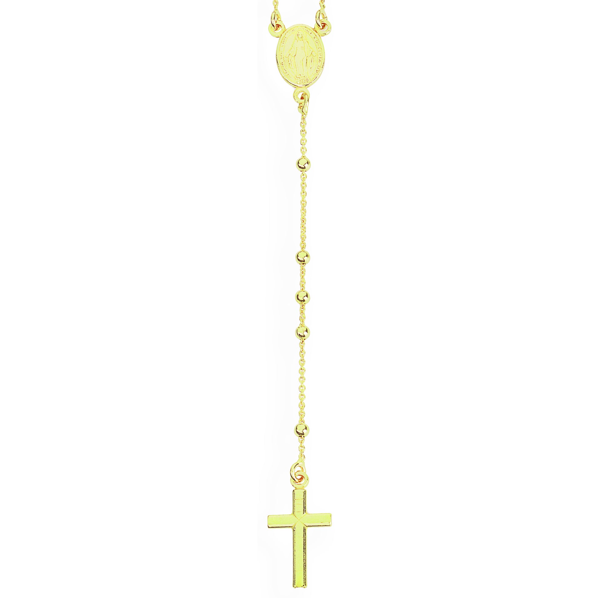 Collana Amen unisex rosari in argento CRO25G