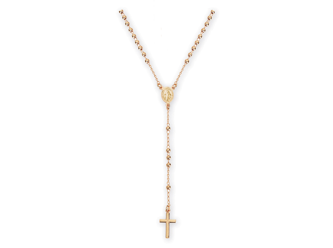 Collana Amen unisex rosari in argento CRO30R