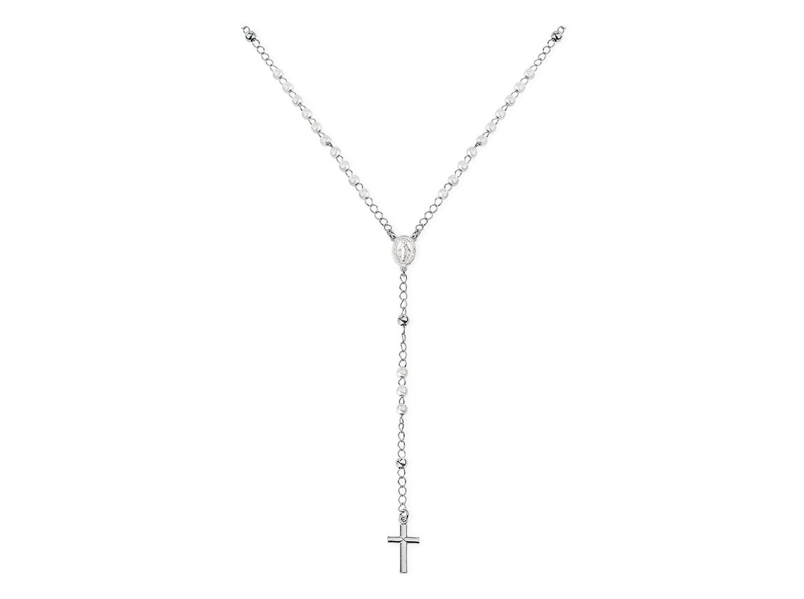 Collana Amen unisex rosari con perle CROBB4