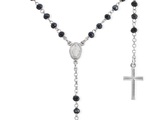 Collana Amen unisex rosari con cristalli CROBG4