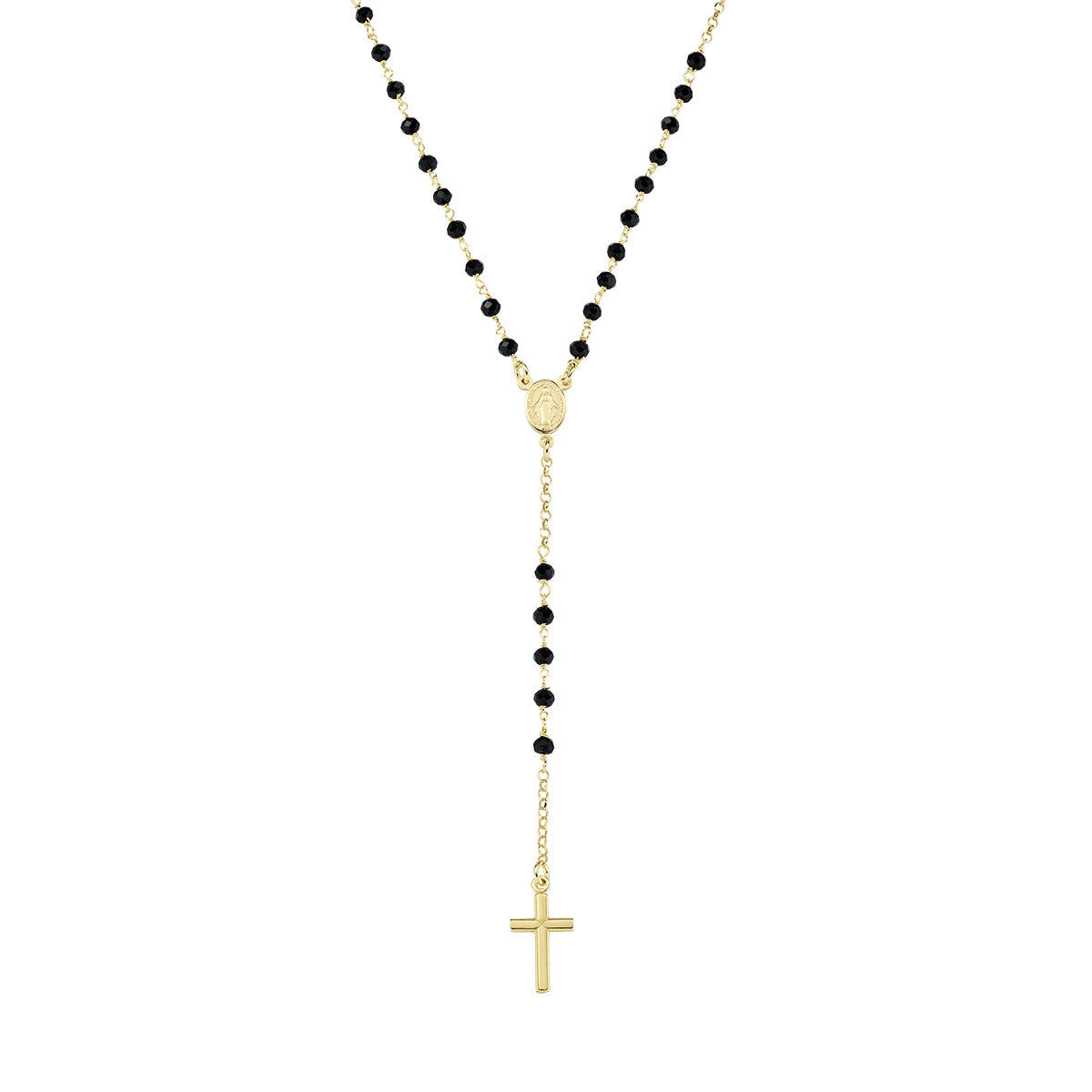 Collana Amen unisex rosari con cristalli CROGN4