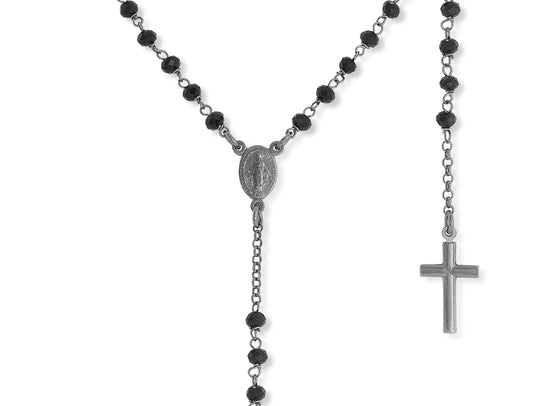 Collana Amen unisex rosari con cristalli CRONN4