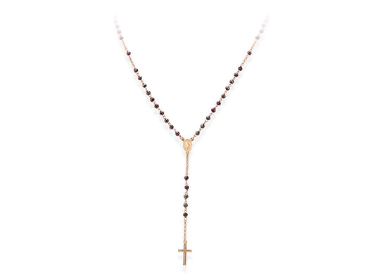 Collana Amen unisex rosari con cristalli CRORA4