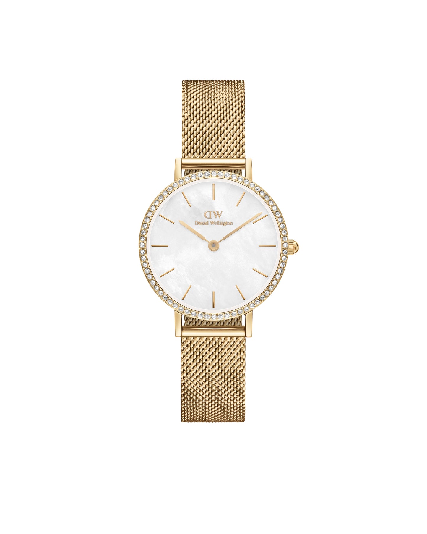 Orologio Daniel Wellington donna Petite Lumine Bezel Evergold MOP