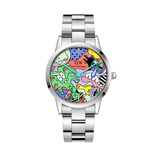 Orologio Steven Harrington x DW: Iconic Link Multicolor DW00100734