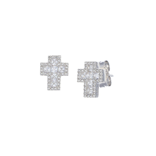 Amen crosses earrings for women ECRREBBBZ