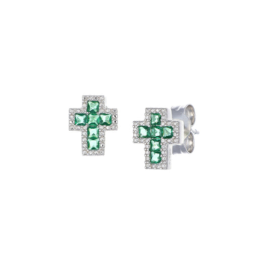 Amen crosses earrings for women ECRREBBVZ