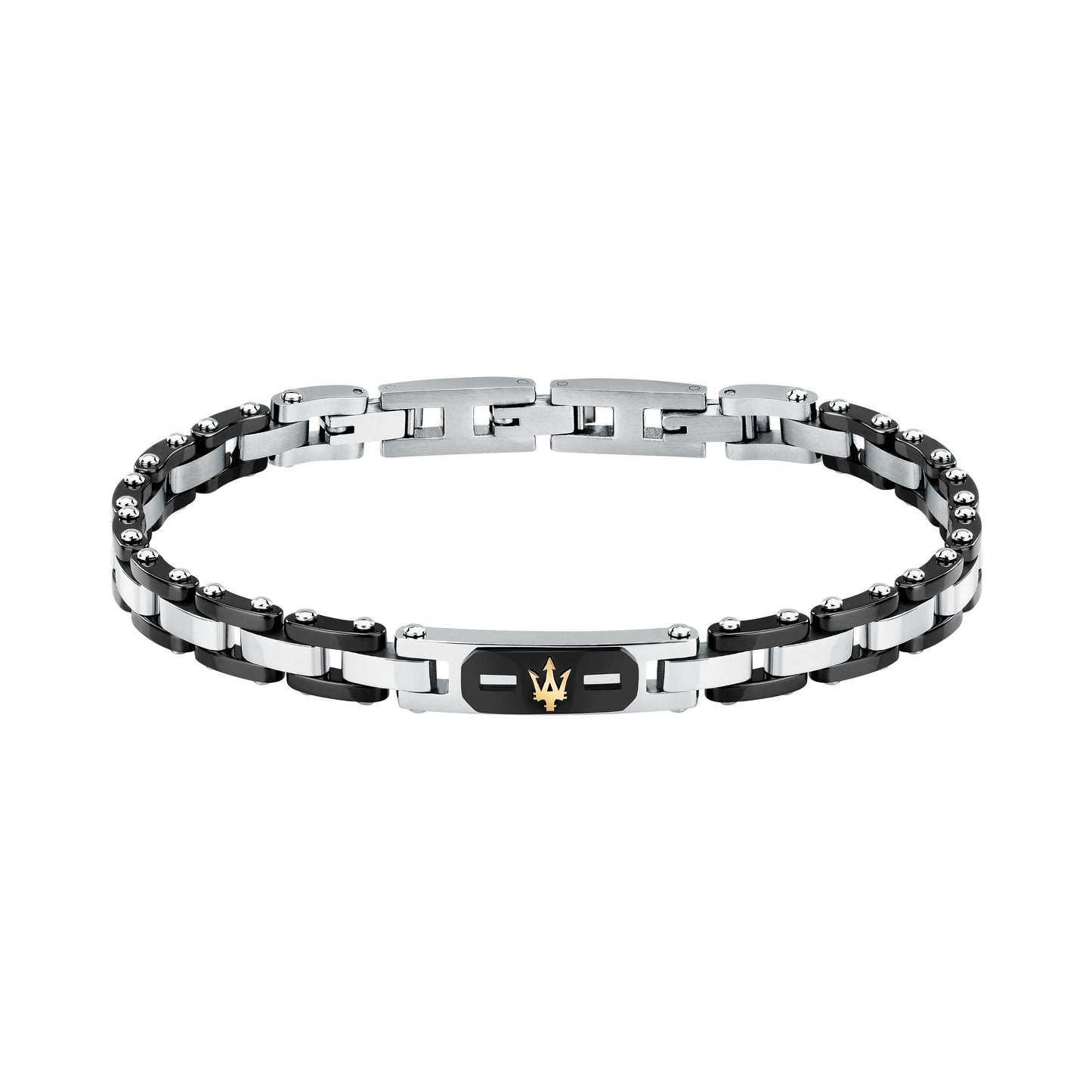 BRACCIALE UOMO MASERATI CERAMIC GOLD JM424AXU05