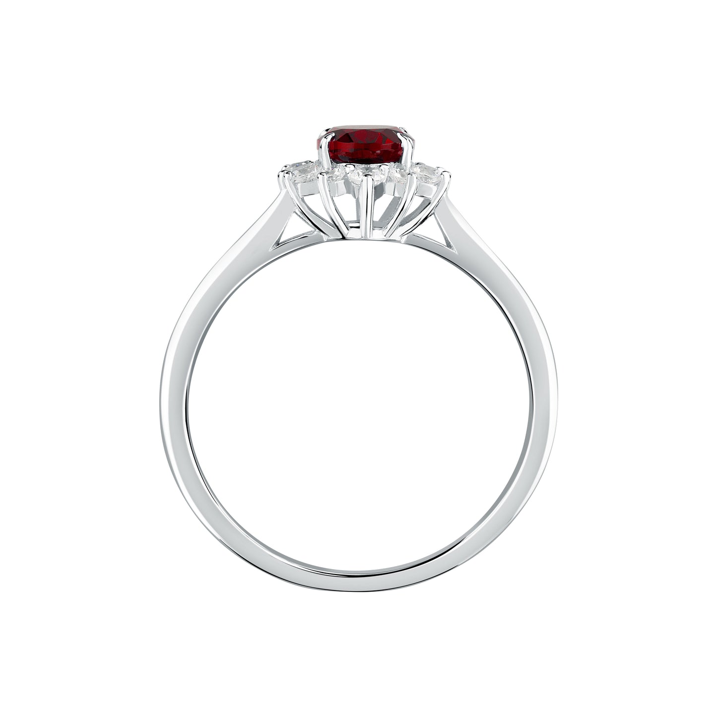 RING WOMAN LIVE DIAMOND CLASSIC GEM STONE LDW100167010I