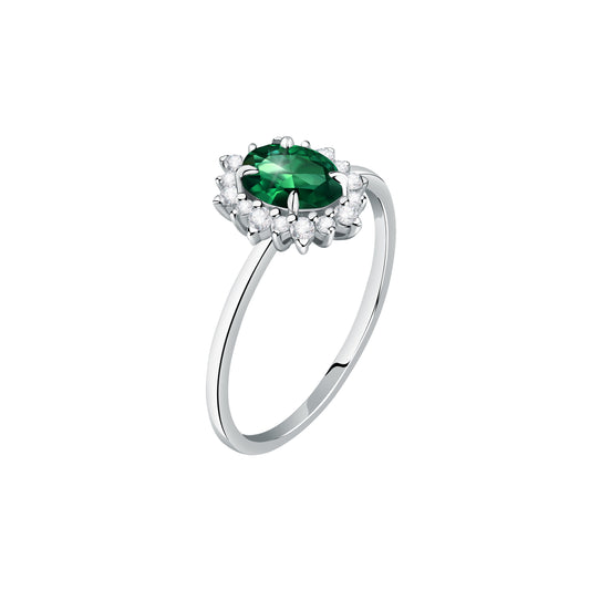 RING DAMEN LIVE DIAMOND CLASSIC GEM STONE LDW100169020I