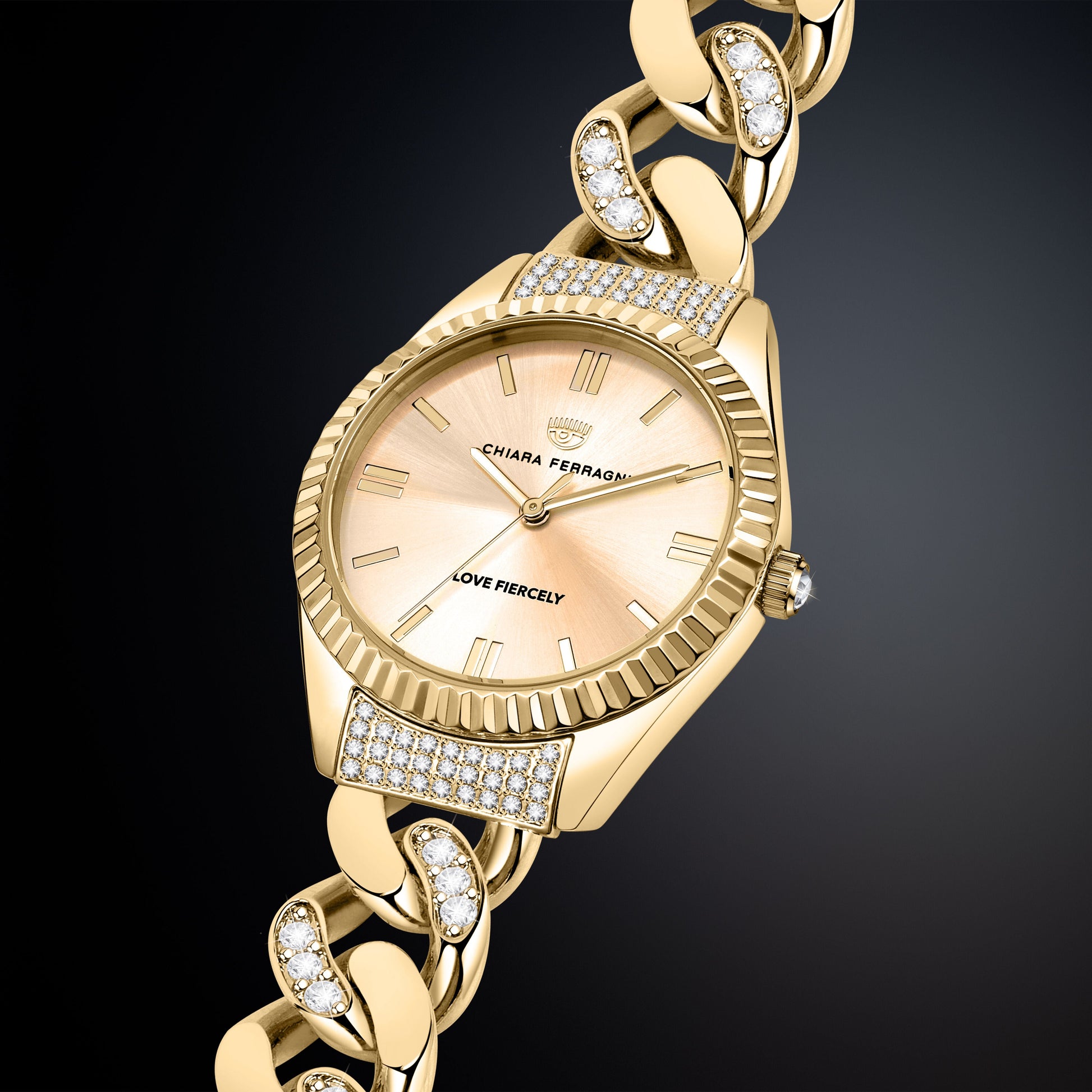 OROLOGIO CHIARA FERRAGNI BOSSY CHAIN WATCH R1953104501