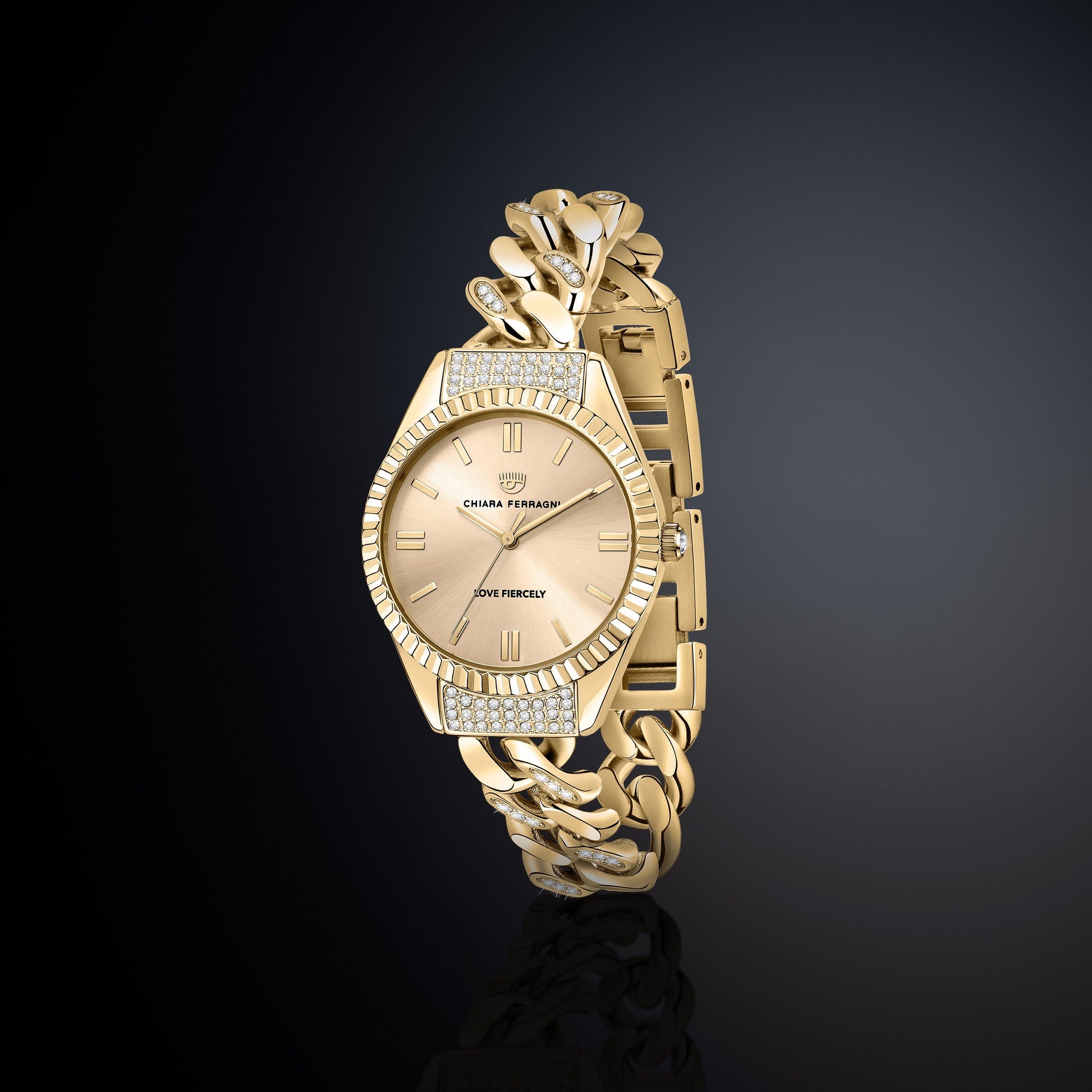 OROLOGIO CHIARA FERRAGNI BOSSY CHAIN WATCH R1953104501