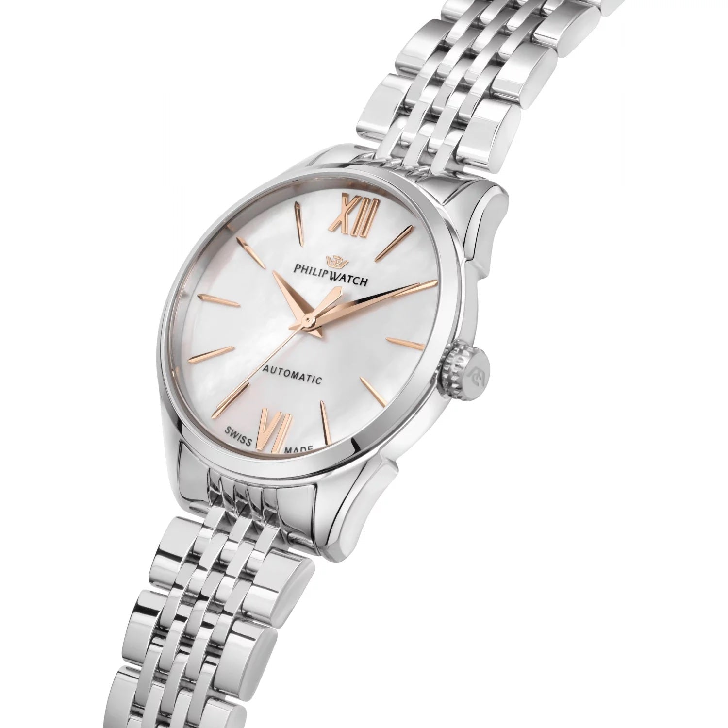 OROLOGIO DONNA PHILIP WATCH ROMA R8223217503