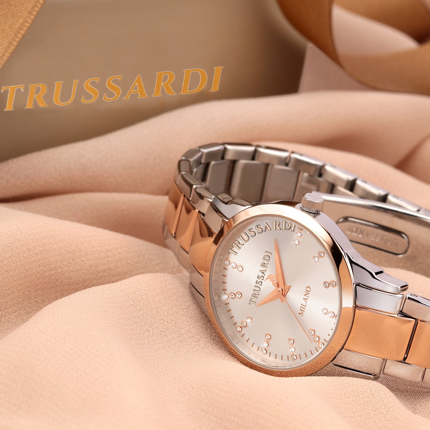 OROLOGIO DONNA TRUSSARDI T-BENT R2453141501