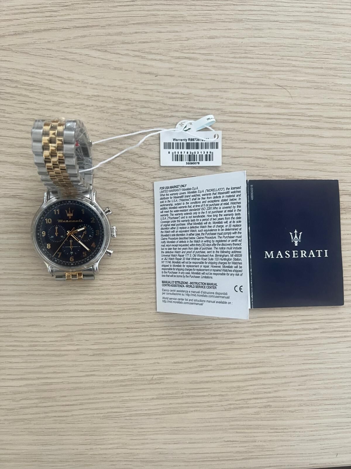 OROLOGIO MASERATI EPOCA UOMO R8873618030