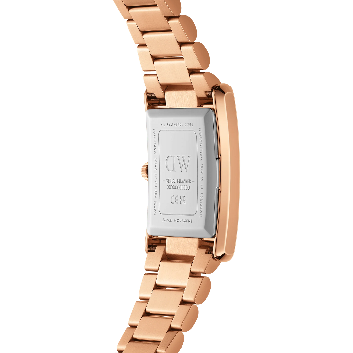 Orologio Daniel Wellington donna Bound 3-Link Rose Gold