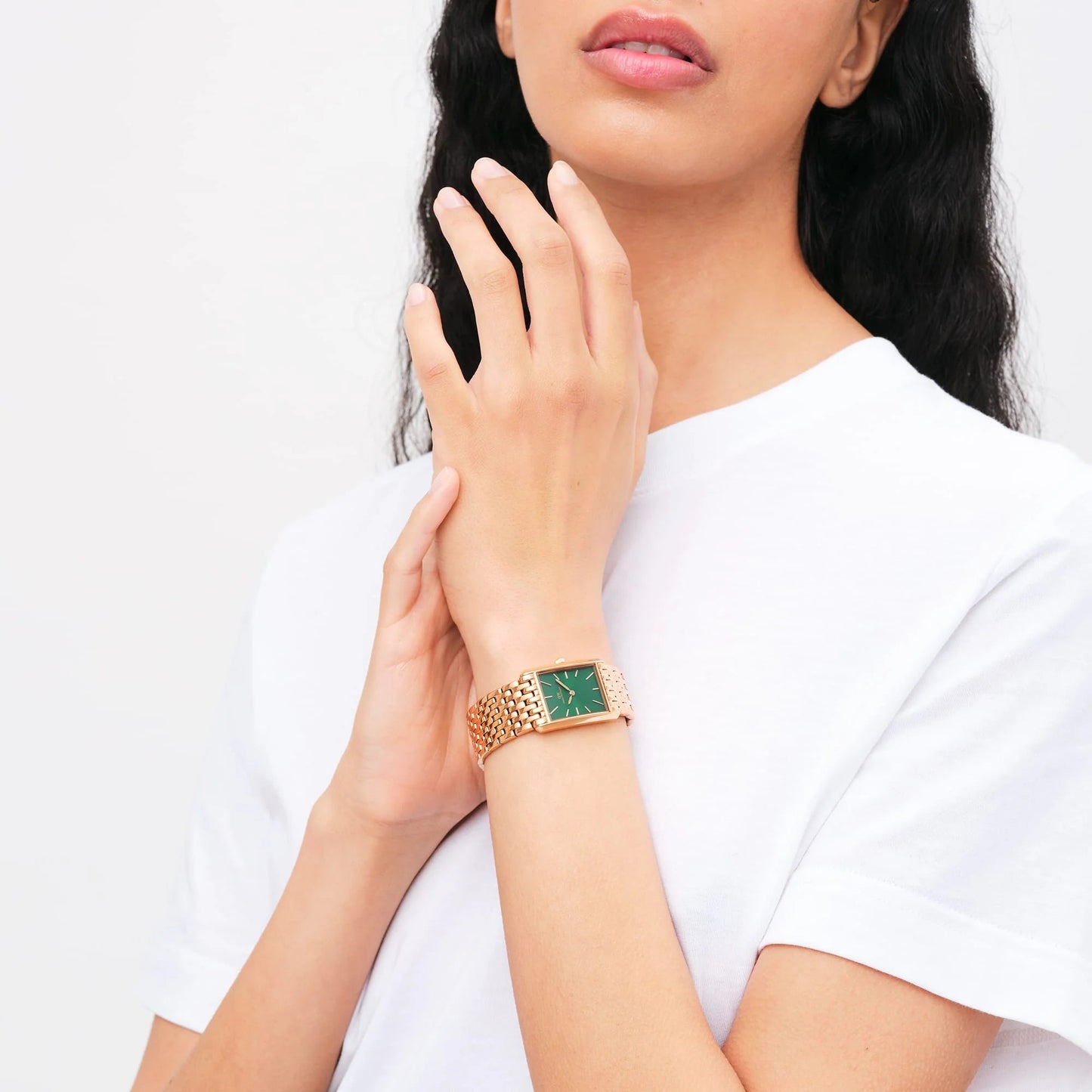 Orologio Daniel Wellington donna Bound 9-Link Emerald Sunray