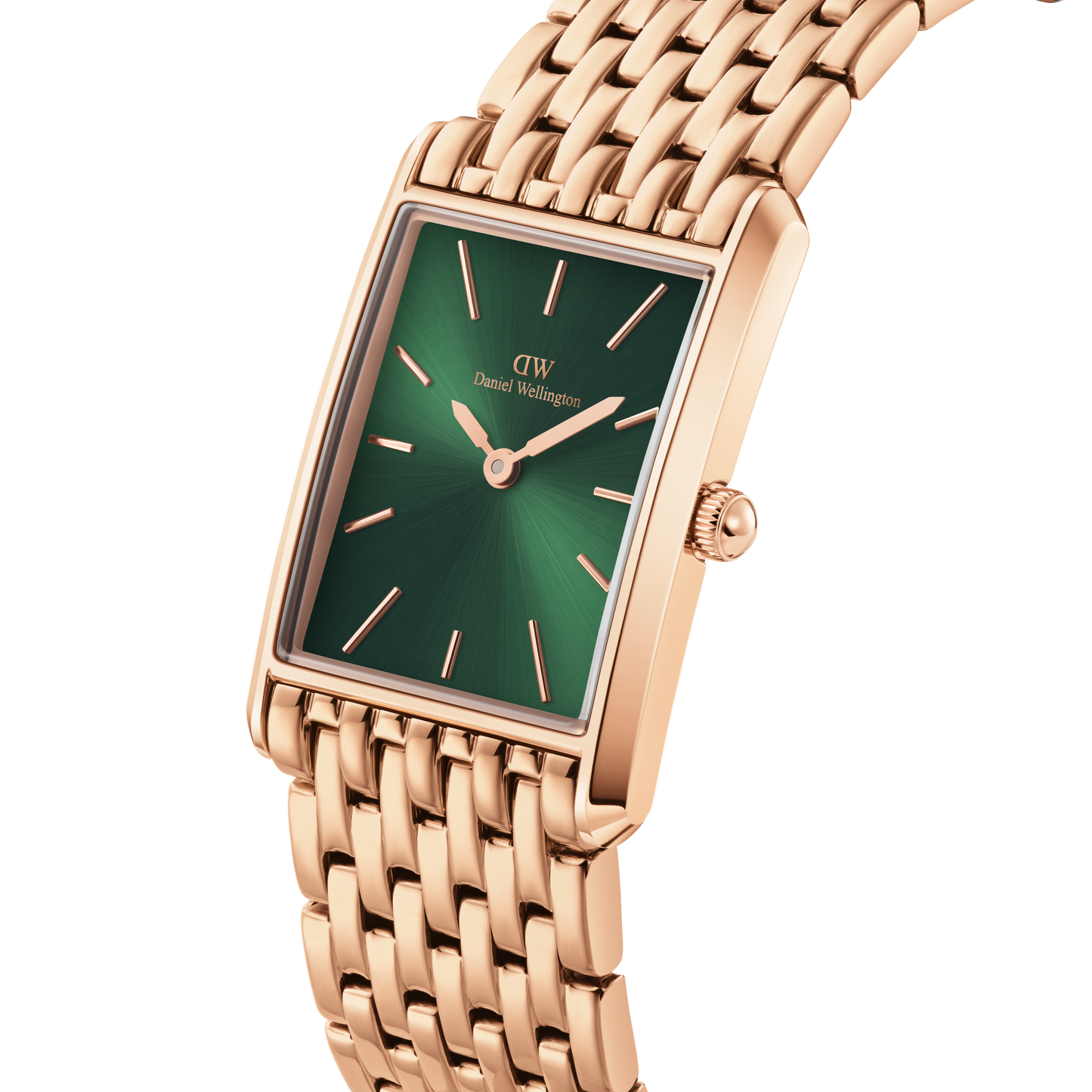 Orologio Daniel Wellington donna Bound 9-Link Emerald Sunray