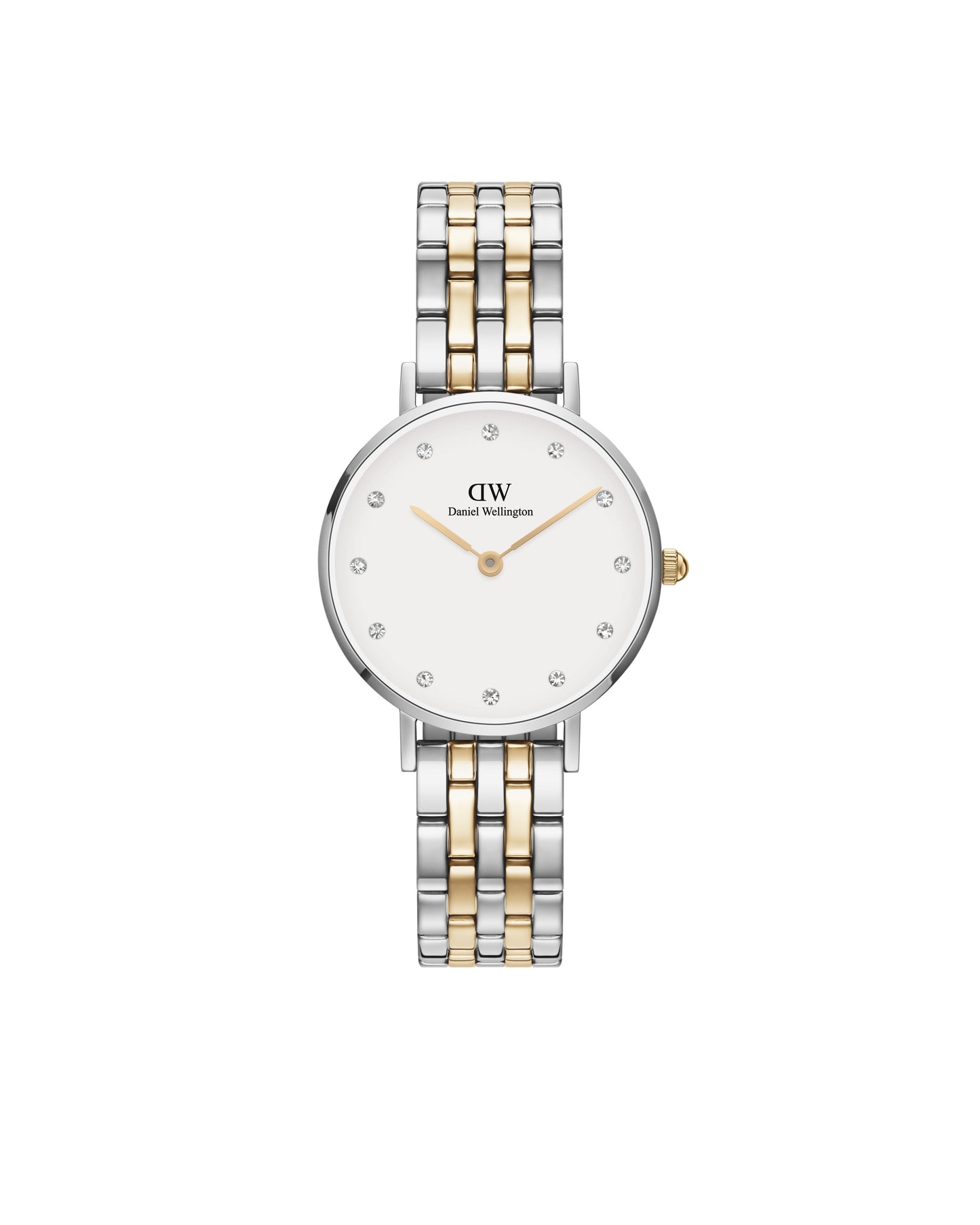 Montre femme Daniel Wellington Petite Lumine 5-link two-tone