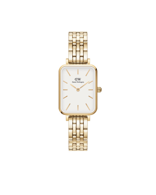 Orologio Daniel Wellington donna Quadro 5-Link Evergold