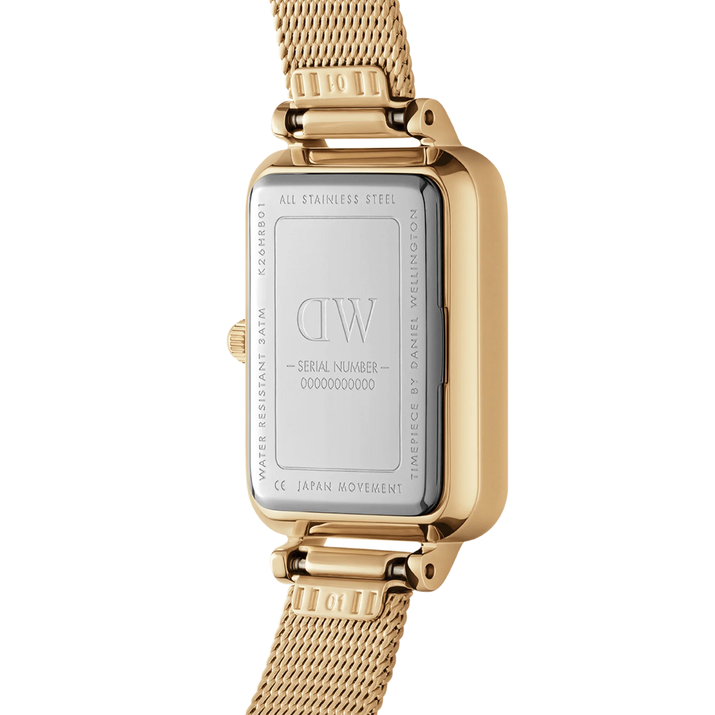 Orologio Daniel Wellington donna Quadro Lumine Bezel Evergold MOP