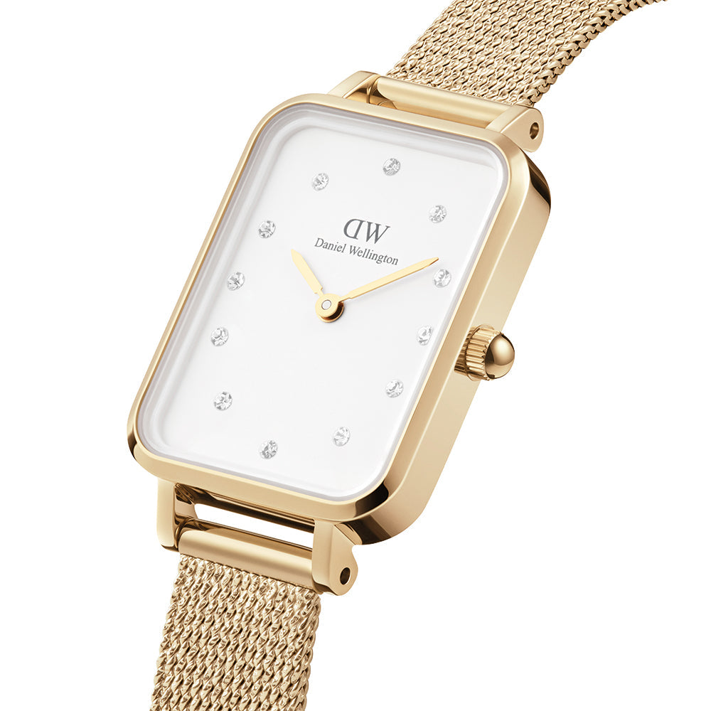 Orologio Daniel Wellington donna Quadro Lumine Pressed Evergold