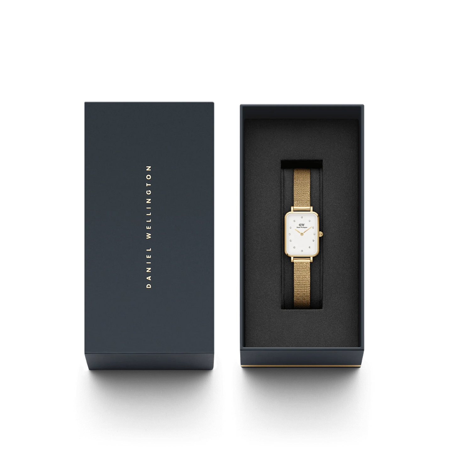 Orologio Daniel Wellington donna Quadro Lumine Pressed Evergold